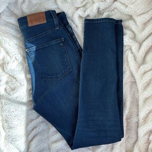 Madewell 10” High-Rise Skinny Jean - Size 26